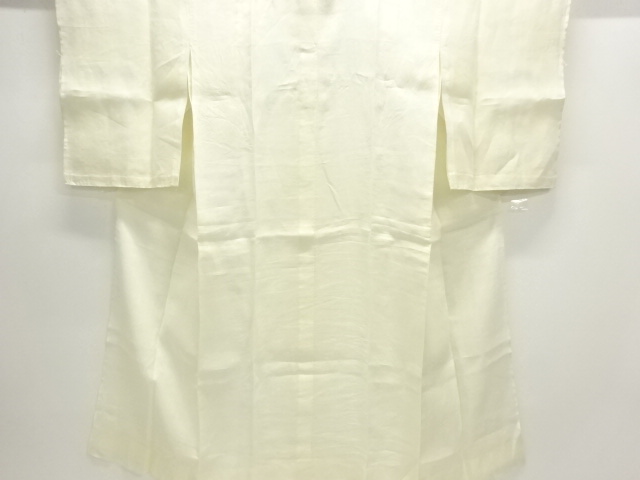 アンティーク　本麻すかし織竜田川模様長襦袢